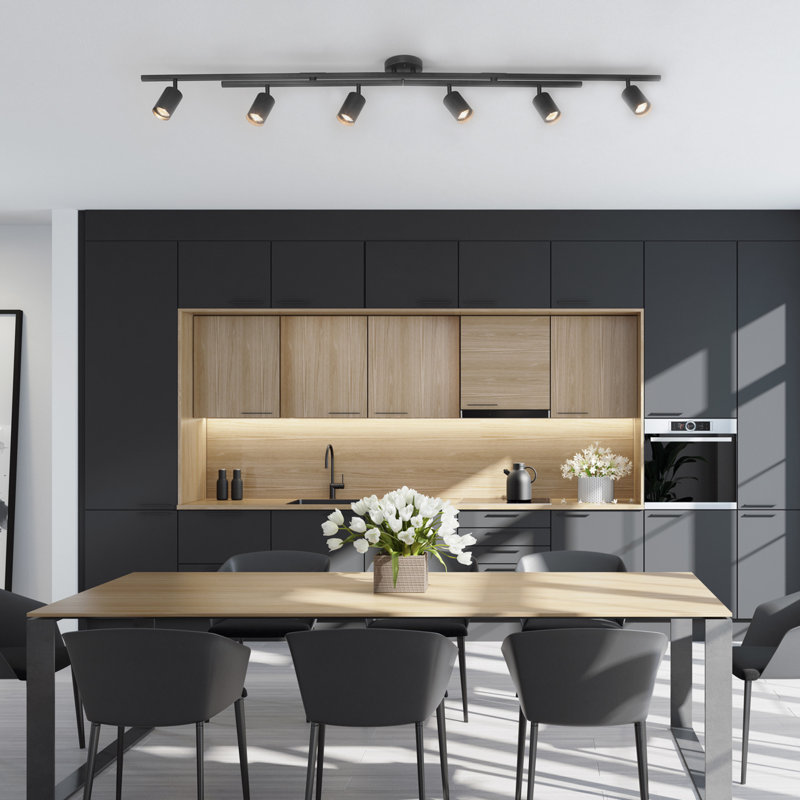Ebern Designs 64.25 6 Light Track Kit Reviews Wayfair